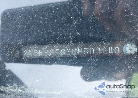 2013 Honda Civic Ex из США, поврежденный, VIN 2HGFB2F86DH507243